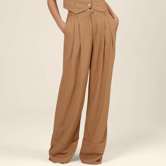 NICHOLAS Pants - Nicholas Charlee Trouser Linen Pants Sz8